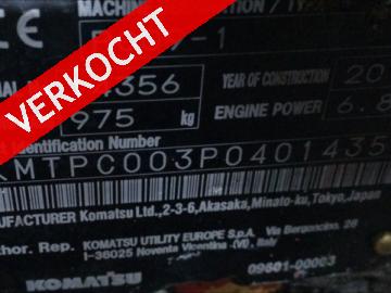 KOMATSU PC09-1 Minigraver