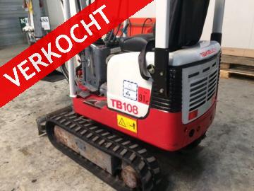 TAKEUCHI TB108 minigraver