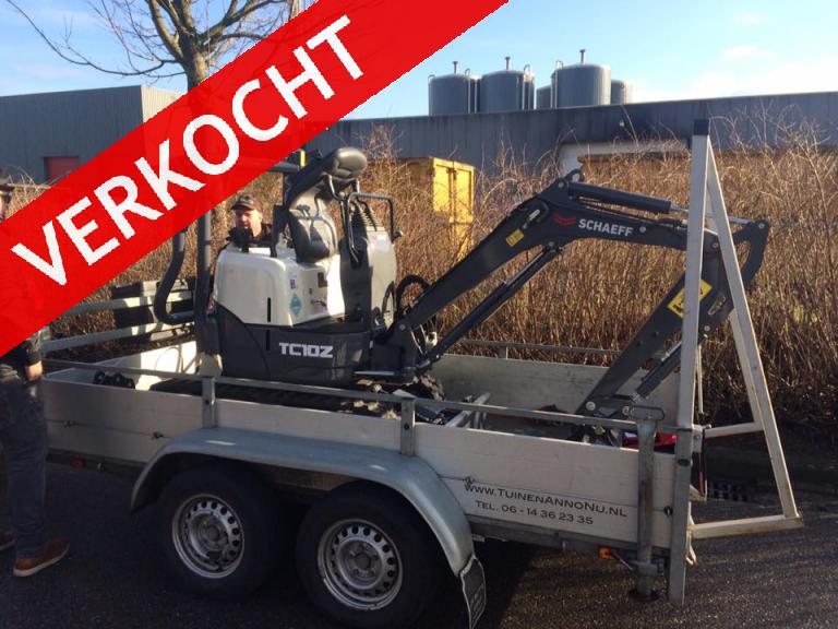 Schaeff TC10Z minigraver NIEUW