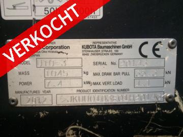 KUBOTA U10-3 Minigraver