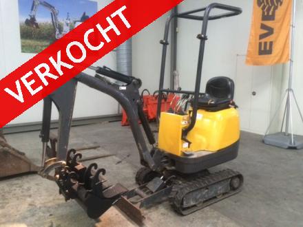 JCB 8008 minigraver