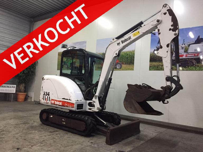 BOBCAT 334 minigraver