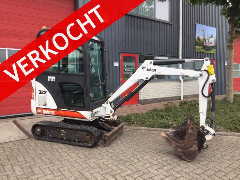BOBCAT 322 Minigraver