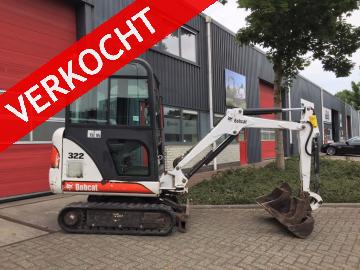 BOBCAT 322 Minigraver