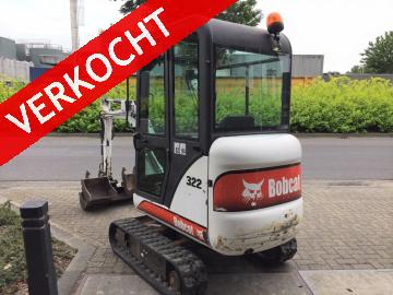 BOBCAT 322 Minigraver