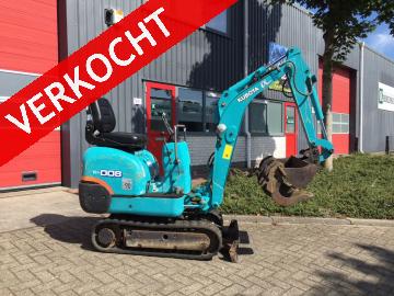 KUBOTA K008 Minigraver