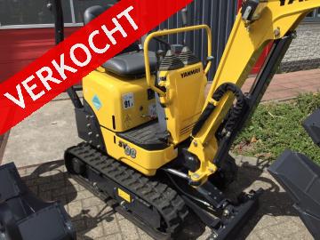 YANMAR SV08 minigraver NIEUW