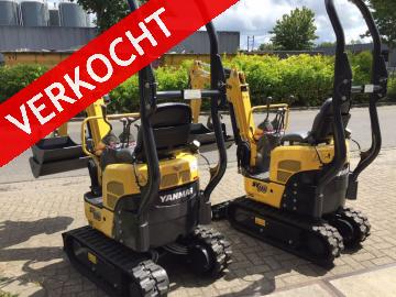 YANMAR SV08 minigraver NIEUW