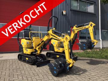 YANMAR SV08 minigraver NIEUW