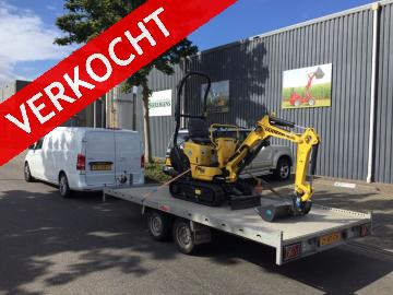 YANMAR SV08 minigraver NIEUW