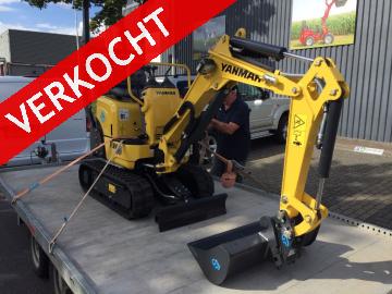 YANMAR SV08 minigraver NIEUW