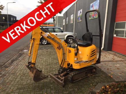JCB 8008 minigraver