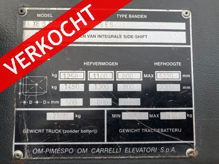 OM XE 15/3 elektrische heftruck