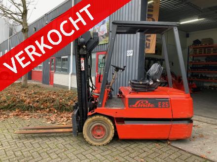 LINDE E25 Elektrische heftruck