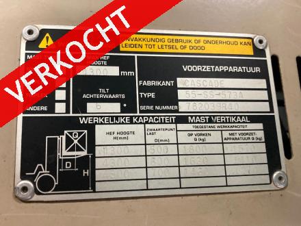 MITSUBISHI FBS18 Elektrische heftruck
