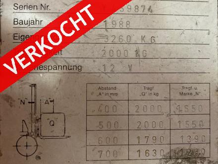 YALE TFG 2,0 A Heftruck