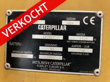 CATERPILLAR EP20KT Elektrische heftruck