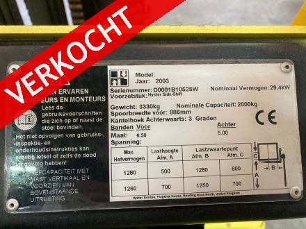 HYSTER H2.00XM Heftruck LPG