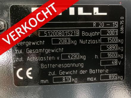 STILL R20-15 Elektrische heftruck