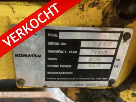 KOMATSU PC09 minigraver