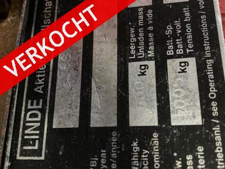 LINDE E16 Elektrische heftruck