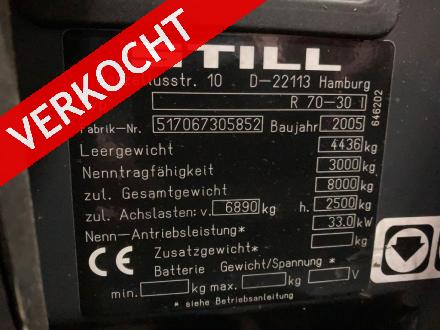 STILL R70-30 Heftruck Diesel