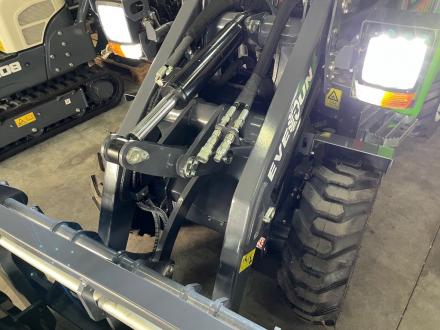 EVERUN ER08E Elektrische minishovel met lage giek