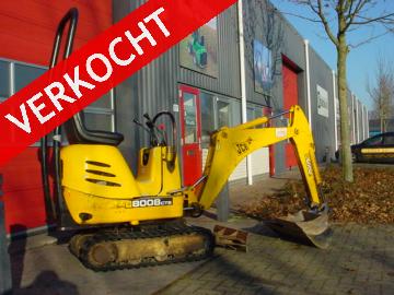 JCB 8008 Minigraver
