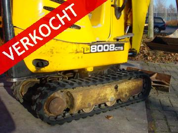 JCB 8008 Minigraver