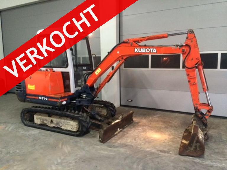 KUBOTA KX71-2 Minigraver