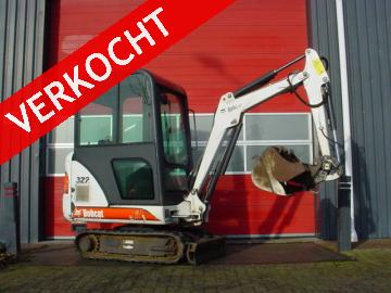 BOBCAT 322 Minigraver